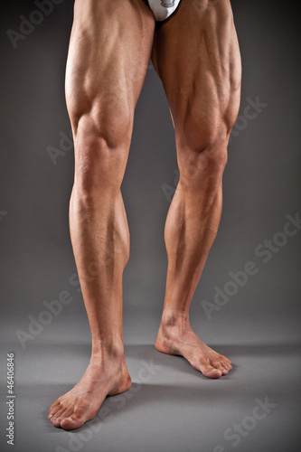 Фотография Muscular male legs
