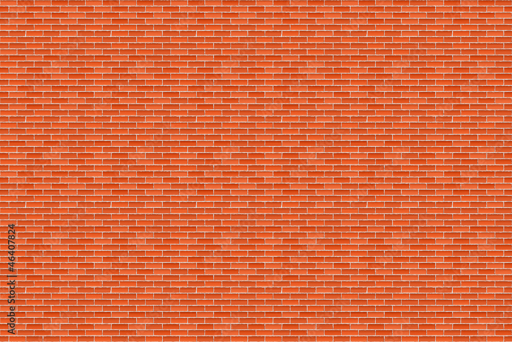 Big horizontal brown brick wall Big horizontal brown brick wall