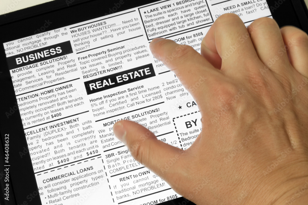 Obraz premium Real estate