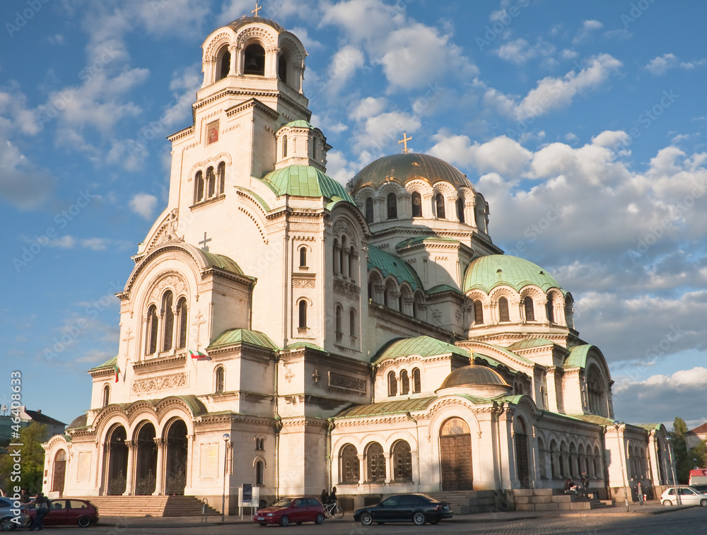 Memorial Church of St. Alexander Nevsky. Sofia, Bulgaria