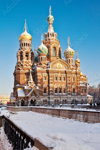 Church on Spilled Blood. Saint-Petersburg. Russia