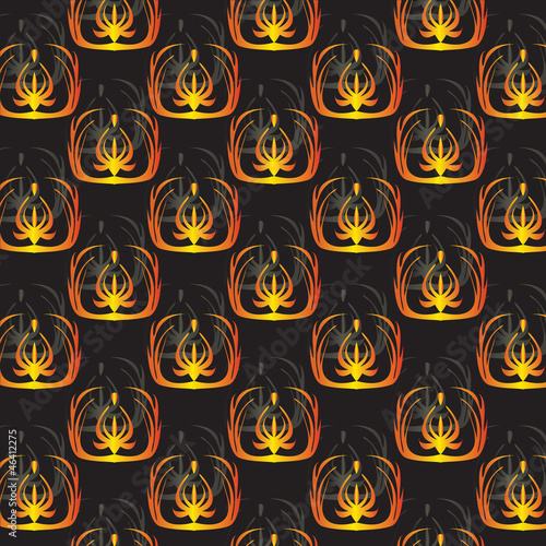wallpaper pattern with ornament