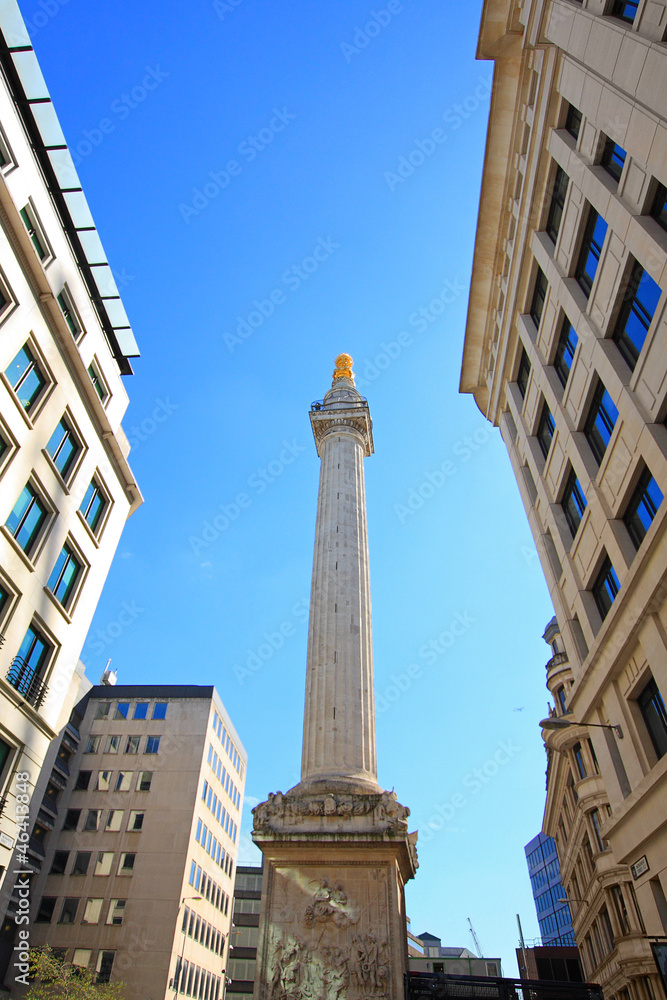 The monument, London