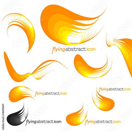 free abstract shapes, design elements photo