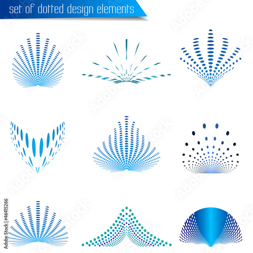 abstract business & technology icons