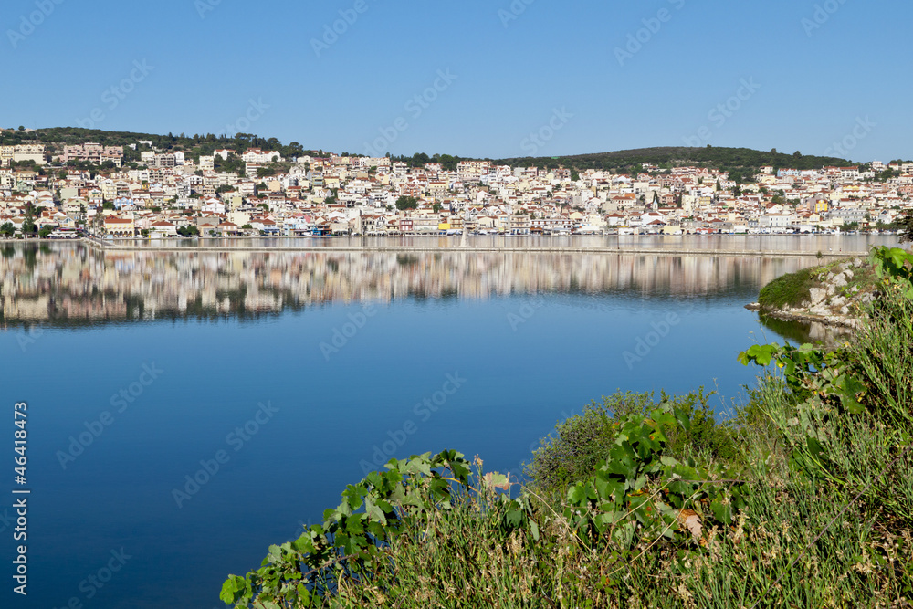 Argostoli city at Kefalonia island in Greece