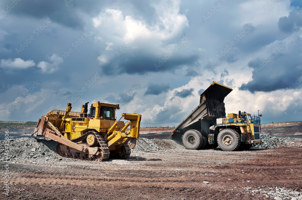 Obraz premium opencast mine