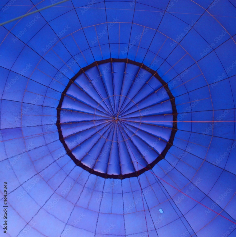 Naklejka premium blue circular symmetrical pattern