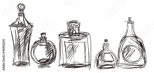 cosmetic bottles
