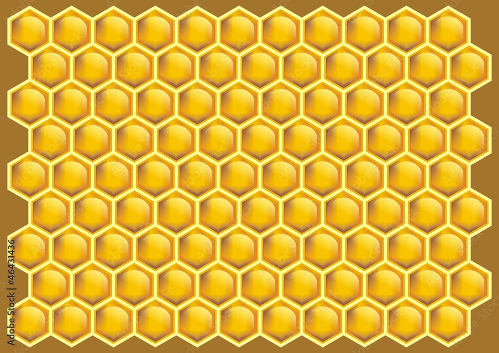 Honeycomb pattern background Honeycomb pattern background