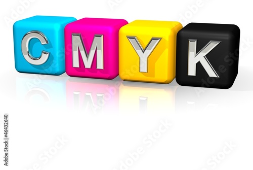 CMYK Würfel 2