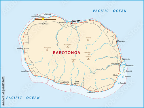Rarotonga, Cookinseln, Neuseeland