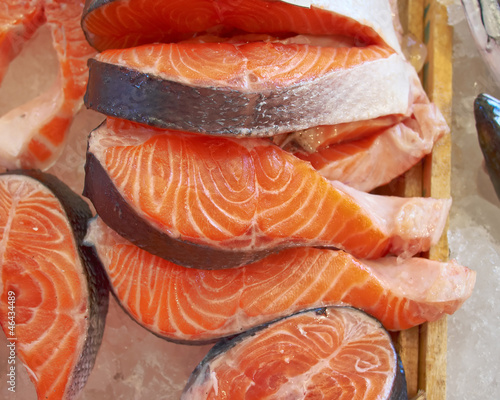 fresh salmon cut for sale
