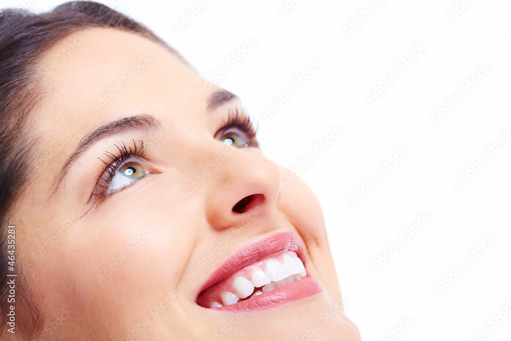 Fototapeta premium Beautiful woman face.