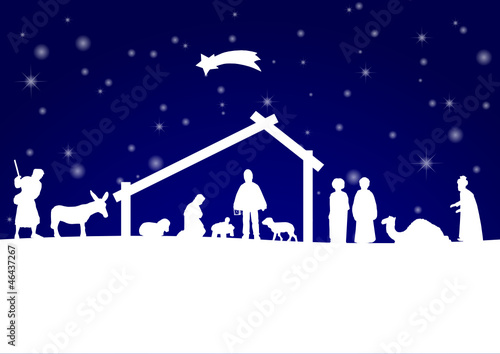 Weihnachtskrippe