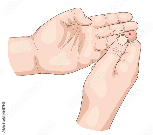 Blood test.