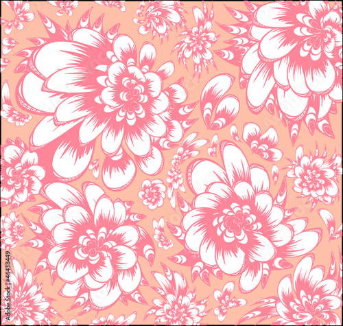 Abstract floral ornament