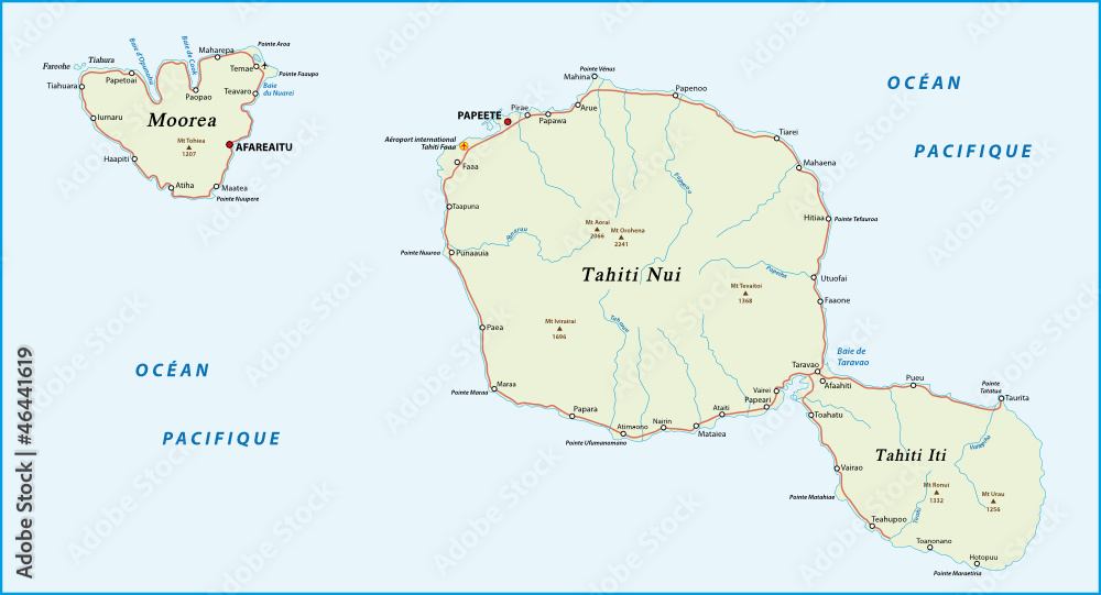 Tahiti, Moorea