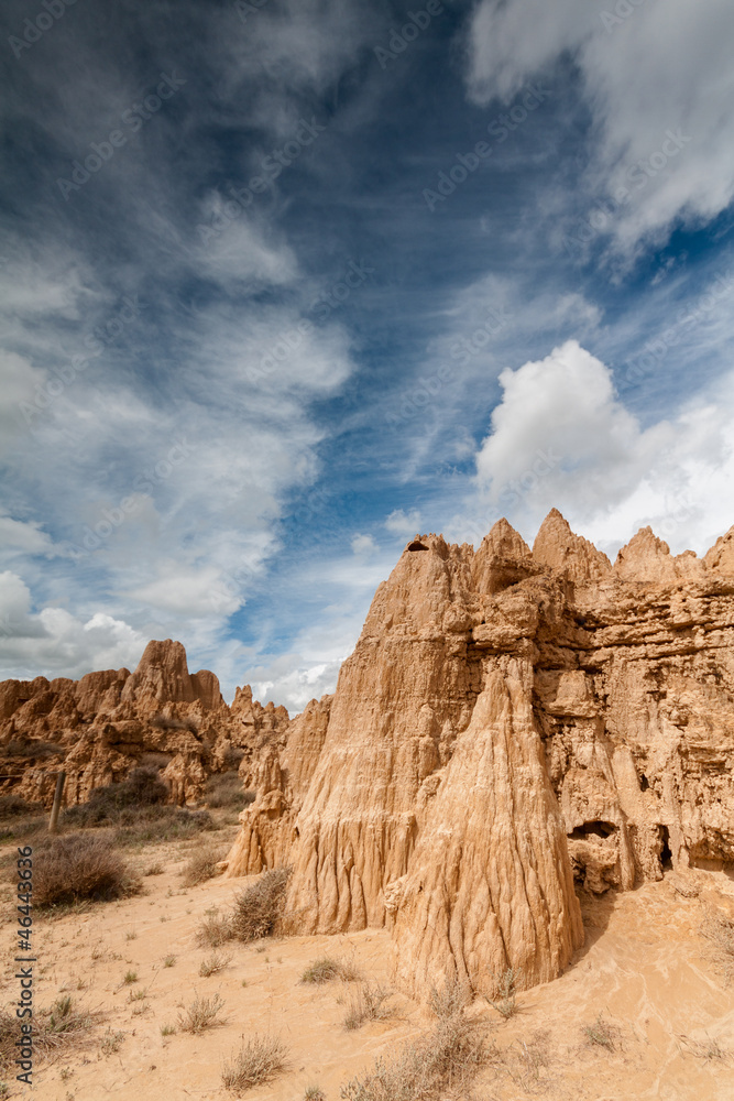 Fototapeta premium Valpamas badlands (Aguaral de Valpalmas)