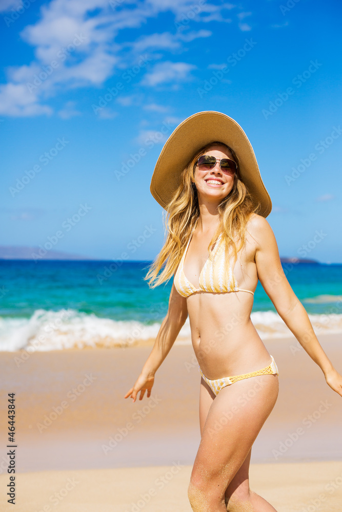 Beautiful Woman at the Beach