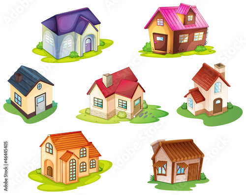 various houses