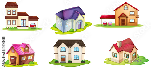 various houses
