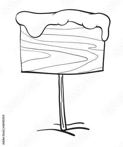 a board sketch