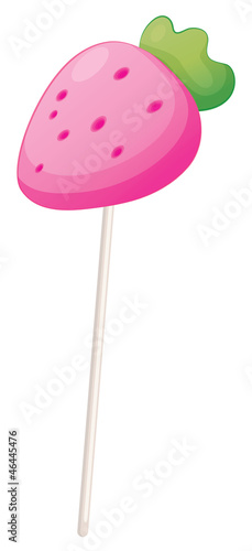 pink strawberry candy