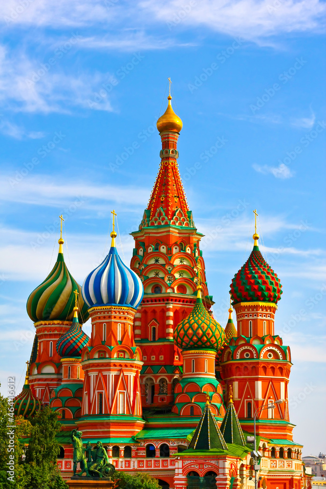 Moscow, Saint Basil's Cathedral, Russia