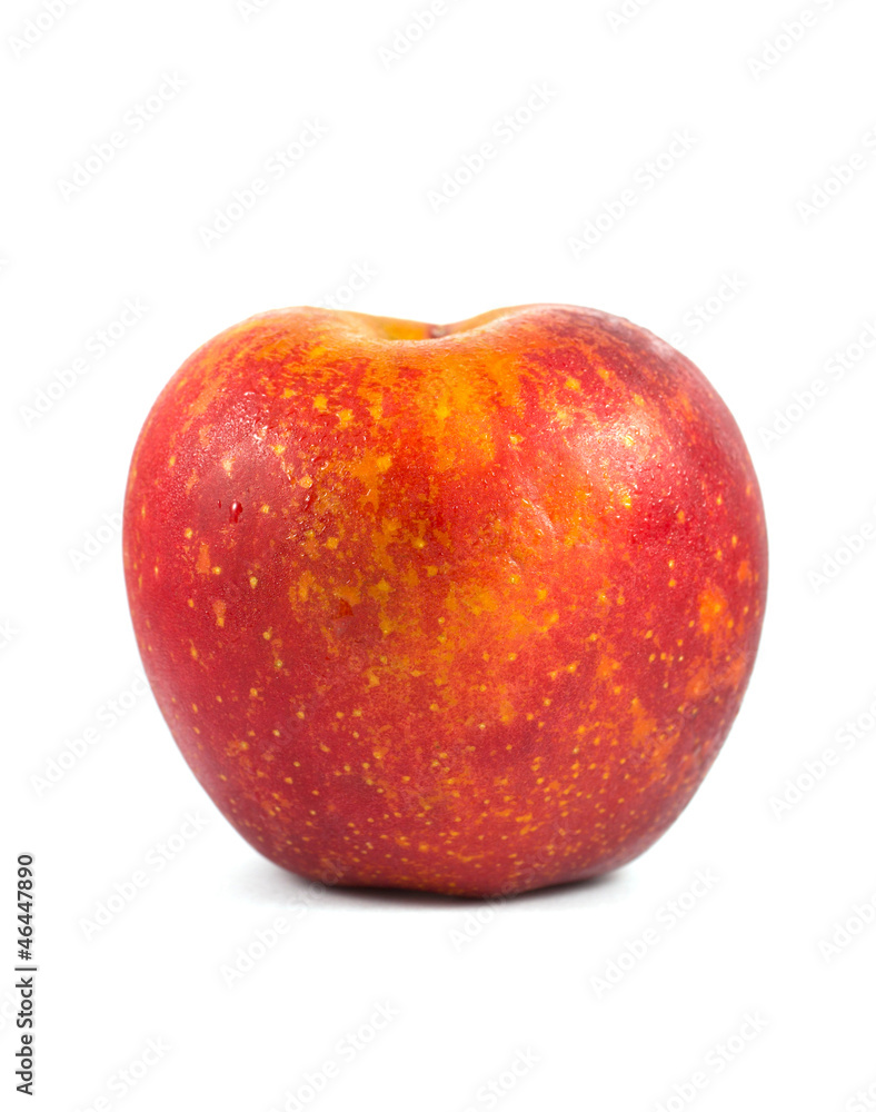 Red apple isolated on white background Red apple isolated on white background