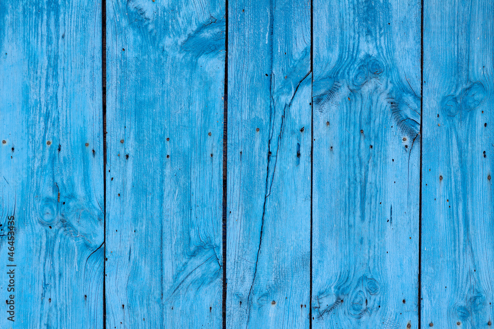 Naklejka premium Texture Wood blue panel background