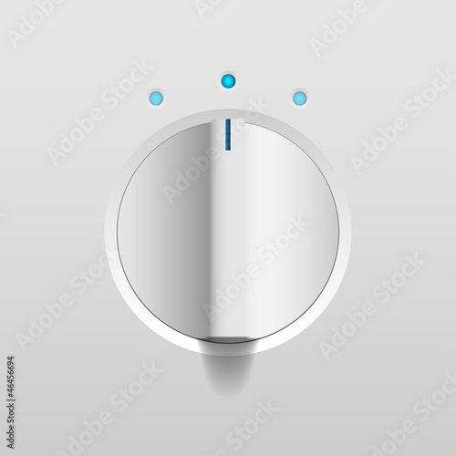 White switcher with 3 Steps