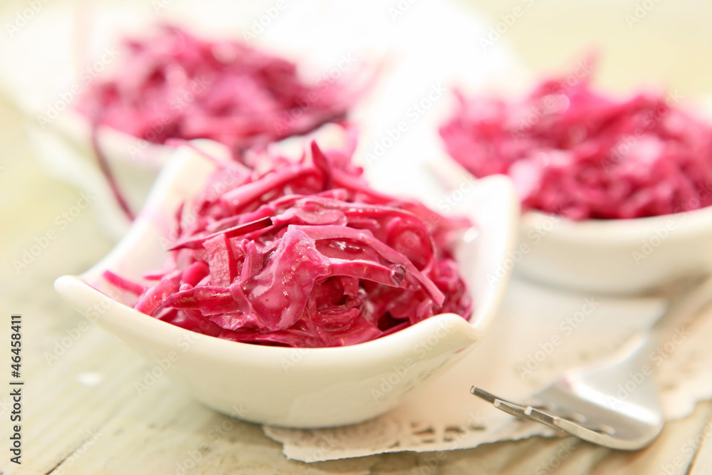 Rotkraut -Salat Rotkraut -Salat