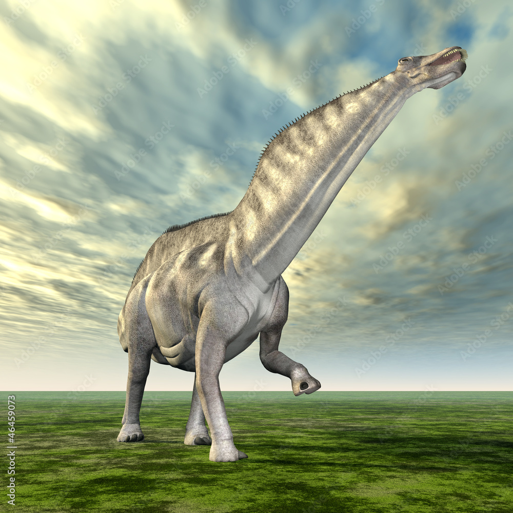 Fototapeta premium Amargazaur dinozaura
