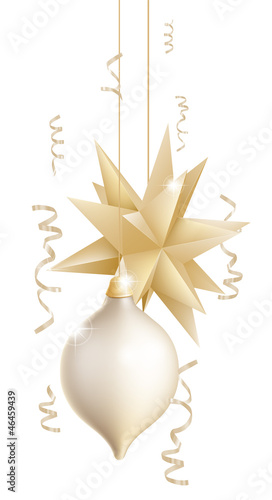 Beautiful gold and white Ch...