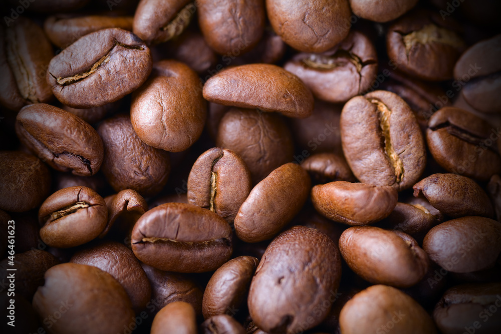 Fototapeta premium Coffee beans background