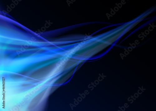 Abstract Background. Blue Fire