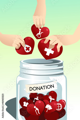 Making donation