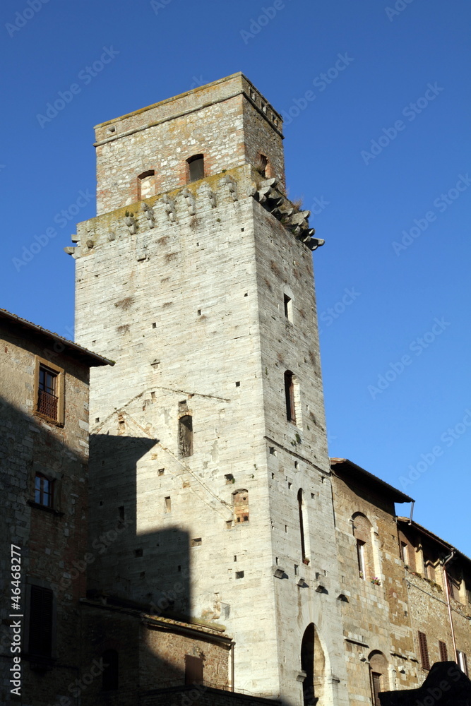 San Gimignano, UNESCO World Heritage Site, Tuscany, Italy