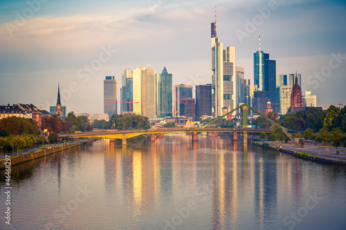 Frankfurt at morning