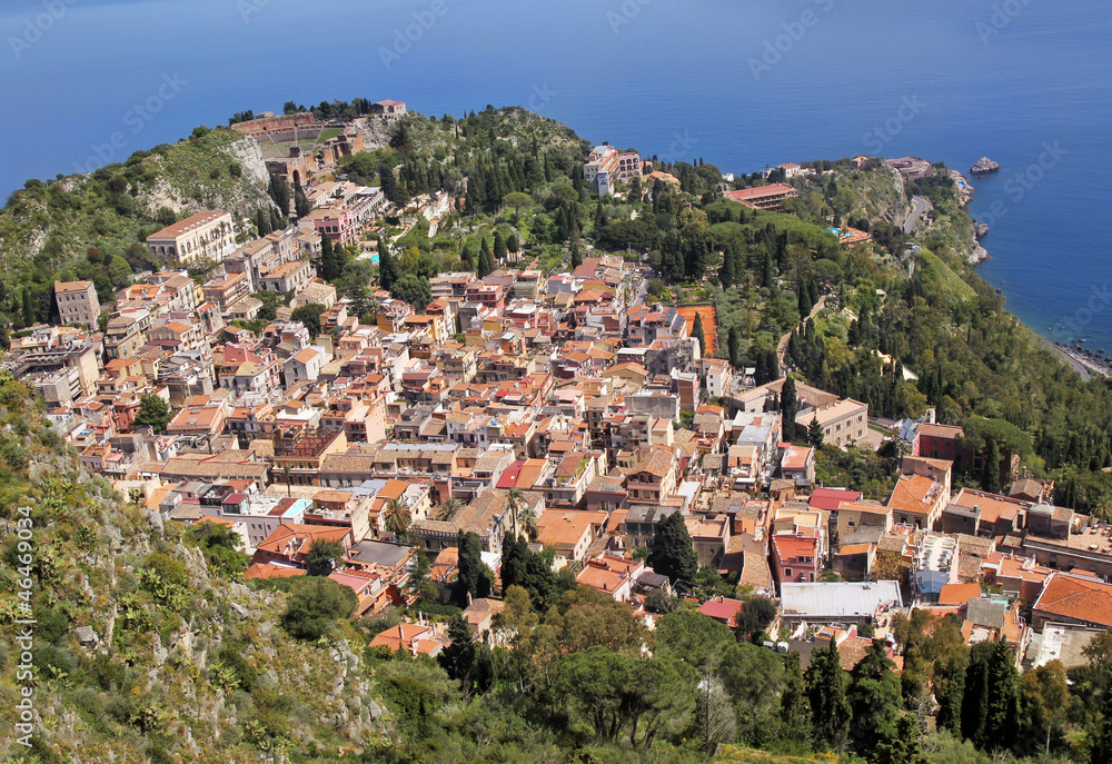 Taormina, Sicily (view from above)