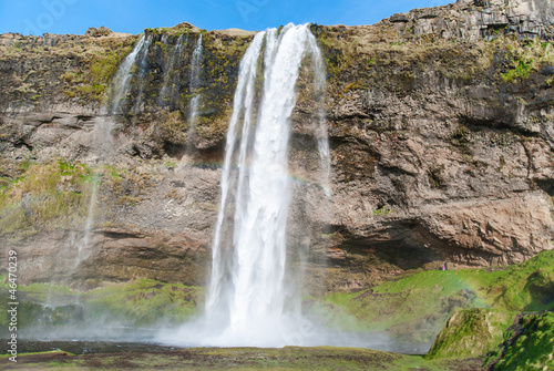Seljalandsfoss,beautiful waterfall in Iceland