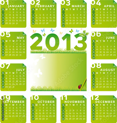 calendar 2013