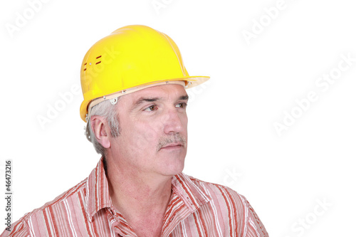 portrait of mature foreman