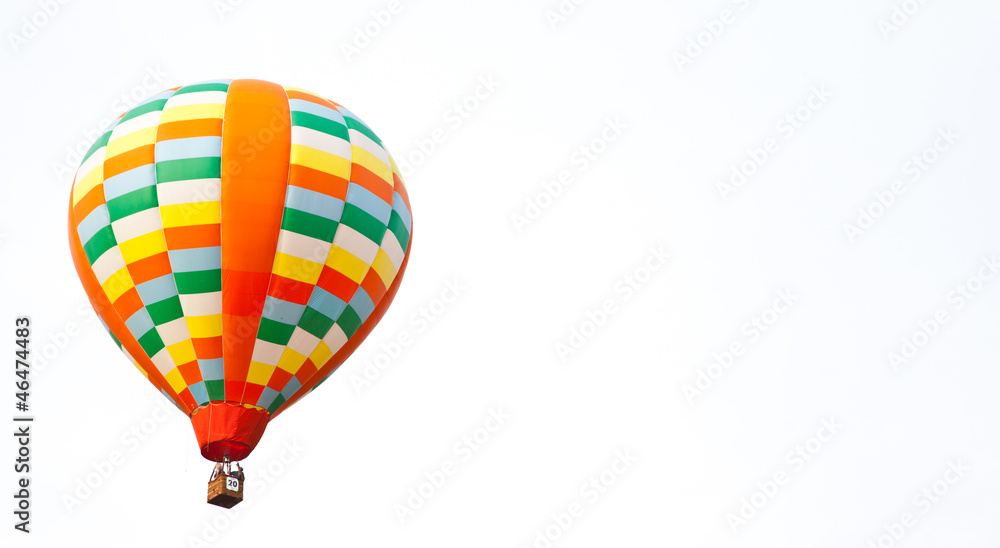 Fototapeta premium Chmury i balon