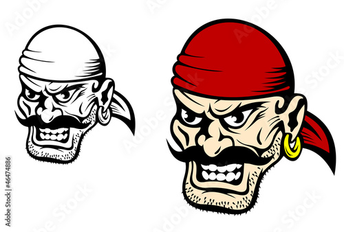 Danger pirate captain