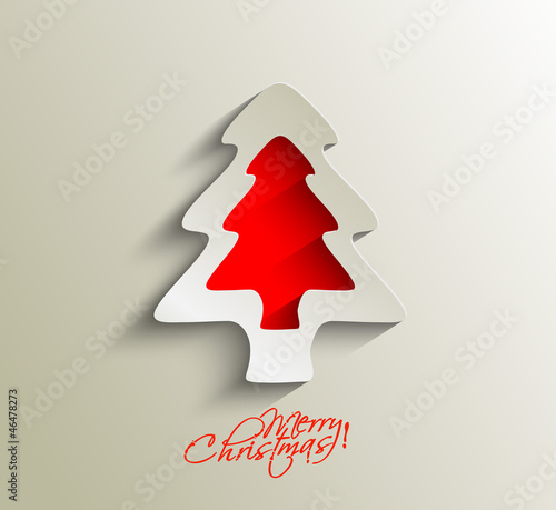 christmas tree, design, vector illustration.