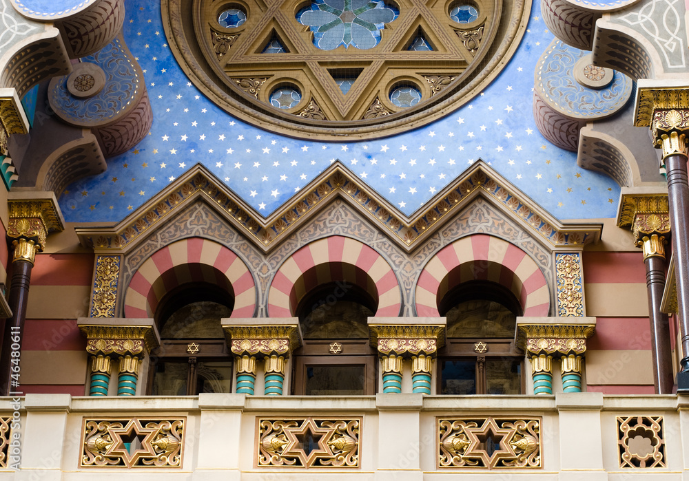 Obraz premium jerusalem synagogue, Prague