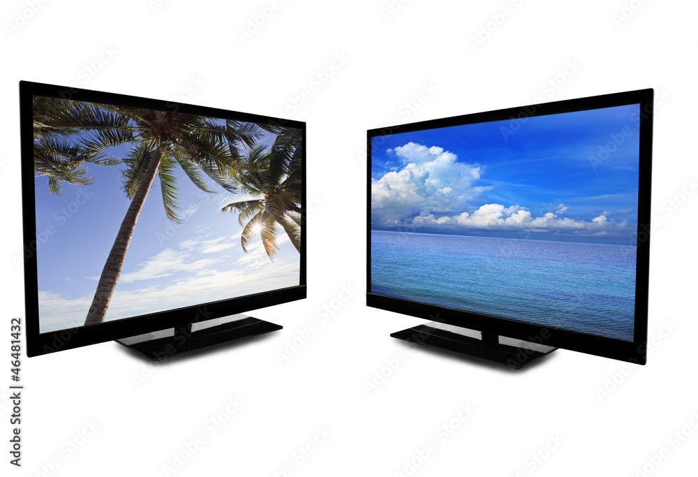Fototapeta premium screen saver of computer monitor
