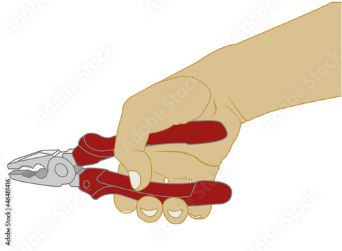 Pliers vector